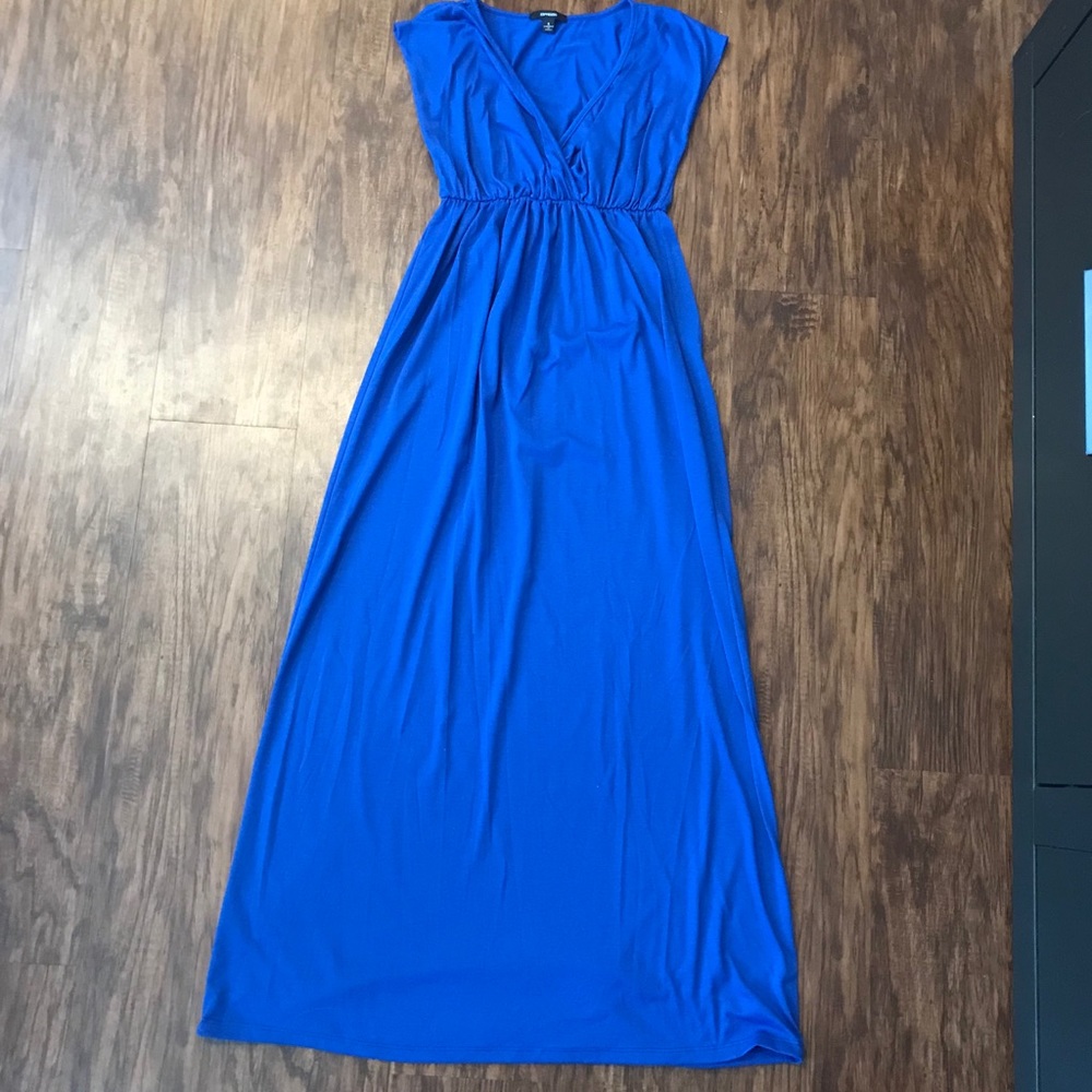 Blue maxi dress for summer in size S